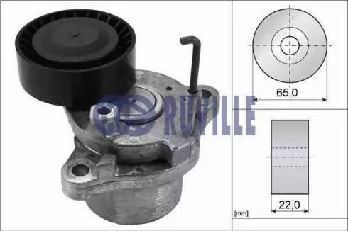 Ruville 58440 - Tendicinghia, Cinghia Poly-V autozon.pro