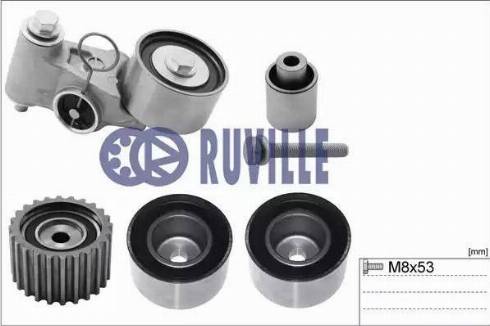 Ruville 5810753 - Kit di rulli, Cinghia dentata autozon.pro