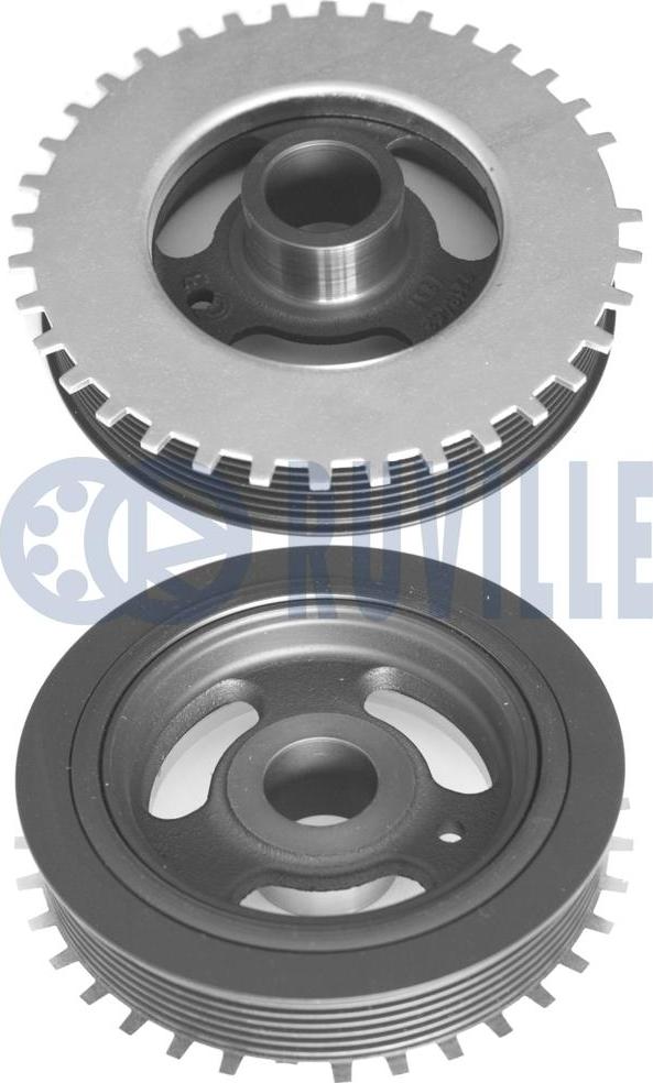 Ruville 520255 - Puleggia cinghia, Albero a gomiti autozon.pro