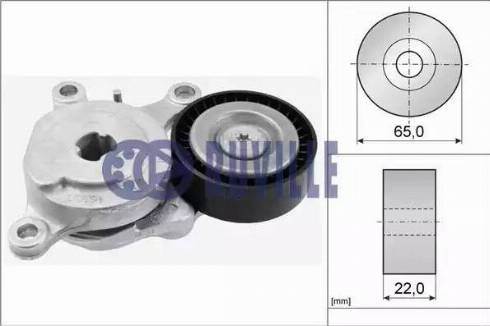 Ruville 57539 - Tendicinghia, Cinghia Poly-V autozon.pro