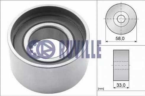 Ruville 57064 - Rullo tenditore, Cinghia dentata autozon.pro