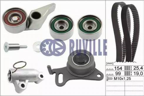 Ruville 5734370 - Kit cinghie dentate autozon.pro