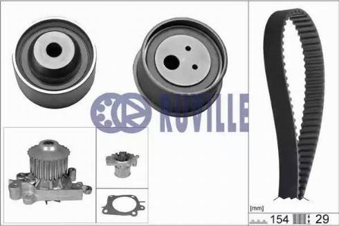 Ruville 57319701 - Pompa acqua + Kit cinghie dentate autozon.pro