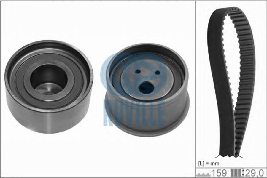 Ruville 5731971 - Kit cinghie dentate autozon.pro