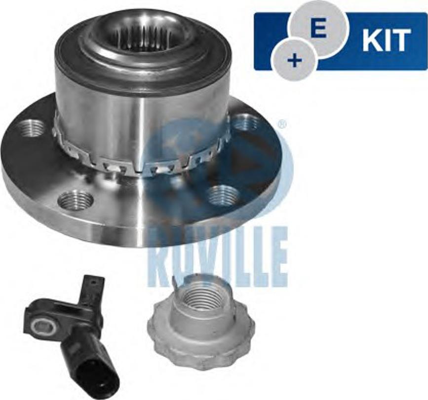 Ruville 5732E1 - Kit cuscinetto ruota autozon.pro