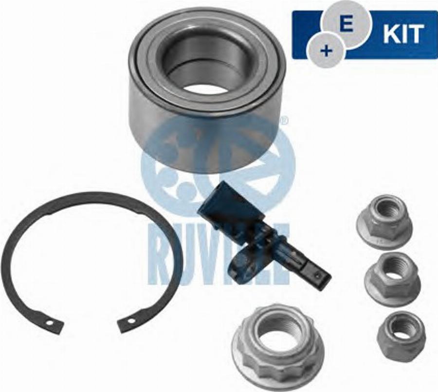 Ruville 5722E1 - Kit cuscinetto ruota autozon.pro