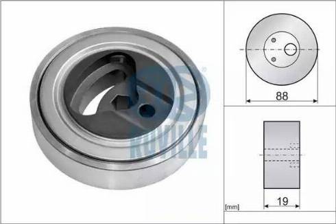 Ruville 57720 - Galoppino / Guidacinghia, Cinghia Poly-V autozon.pro