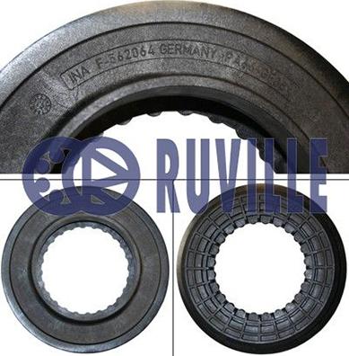 Ruville 865104 - Supporto ammortizzatore a molla autozon.pro