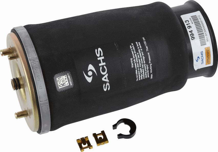 SACHS 994 913 - Molla pneumatica, Autotelaio autozon.pro