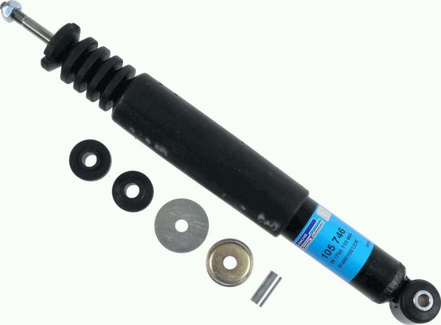 SACHS 105 746 - Ammortizzatore autozon.pro