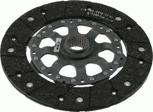 SACHS 1864 600 232 - Disco frizione autozon.pro