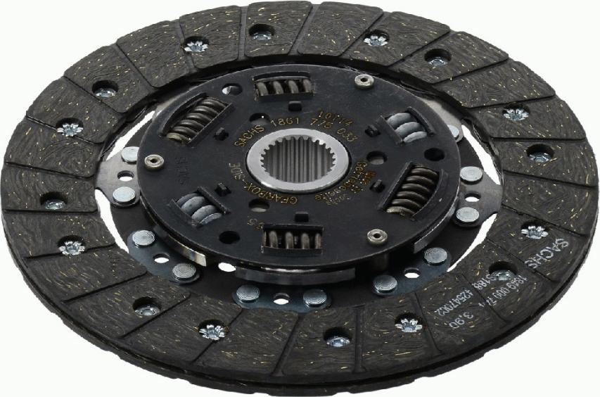 SACHS 1 861 775 033 - Disco frizione autozon.pro