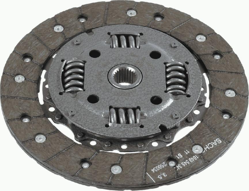 SACHS 1 862 516 344 - Disco frizione autozon.pro