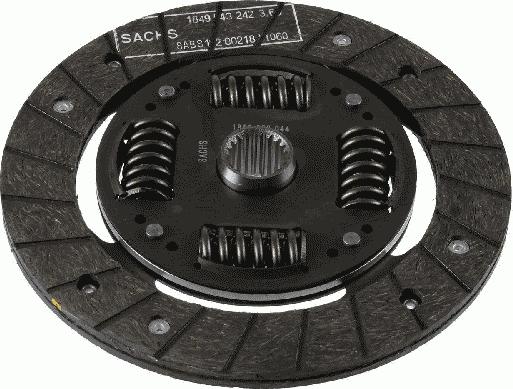 SACHS 1862 852 044 - Disco frizione autozon.pro