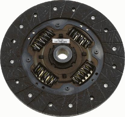 SACHS 1878 600 903 - Disco frizione autozon.pro