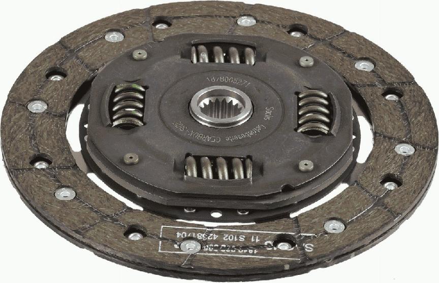 SACHS 1878 005 271 - Disco frizione autozon.pro