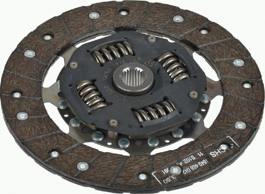 SACHS 1878 006 434 - Disco frizione autozon.pro