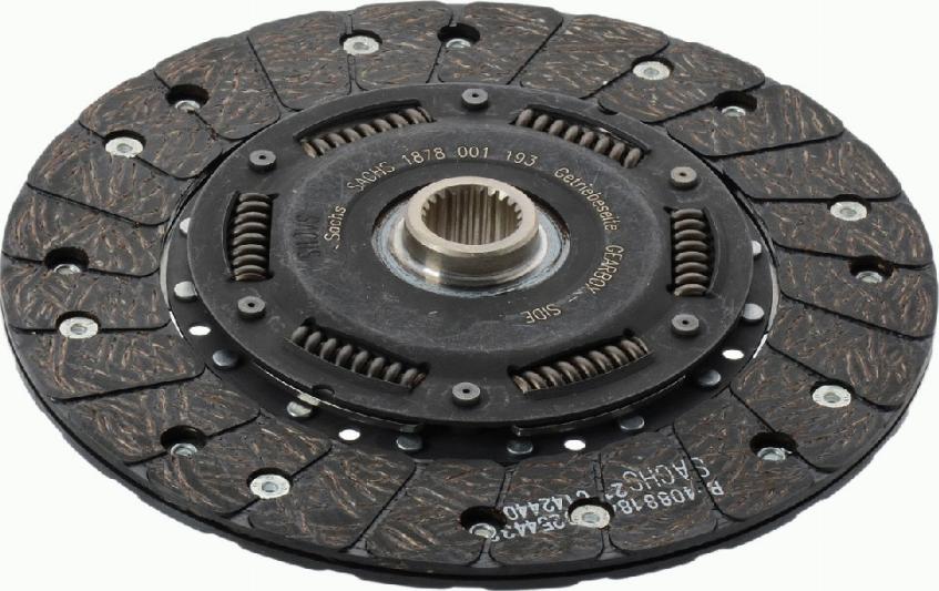 SACHS 1878 001 193 - Disco frizione autozon.pro