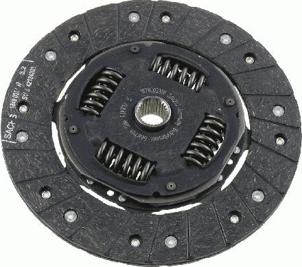 SACHS 1878 003 319 - Disco frizione autozon.pro