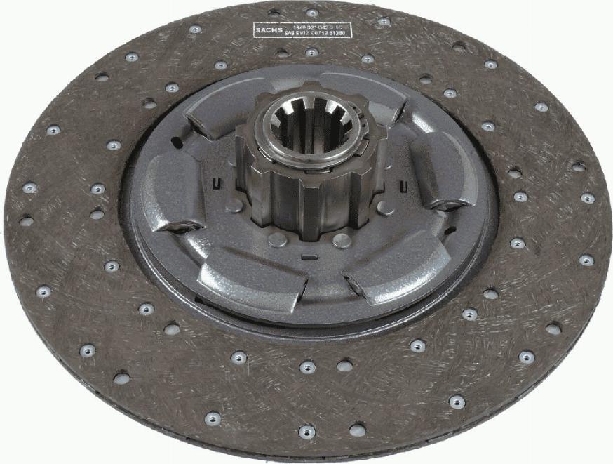 SACHS 1 878 002 458 - Disco frizione autozon.pro