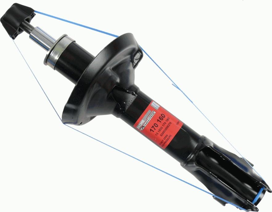 SACHS 170 160 - Ammortizzatore autozon.pro