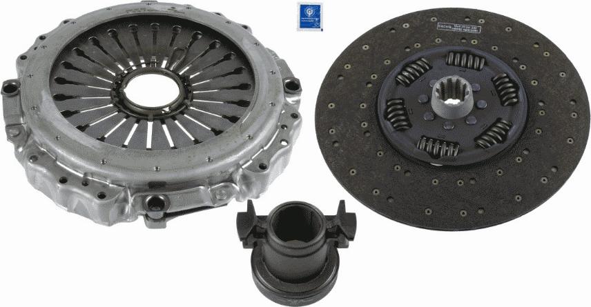 SACHS 3 400 122 901 - Kit frizione autozon.pro