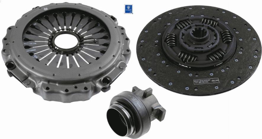 SACHS 3400 700 445 - Kit frizione autozon.pro