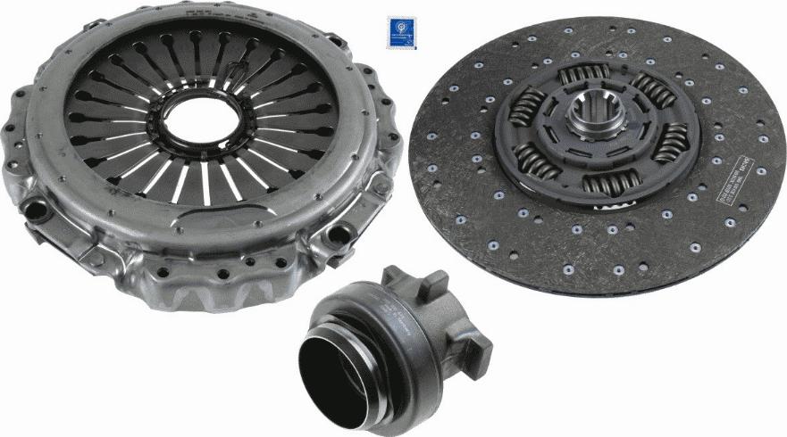 SACHS 3400 700 450 - Kit frizione autozon.pro