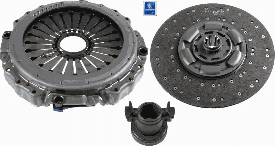 SACHS 3 400 700 411 - Kit frizione autozon.pro