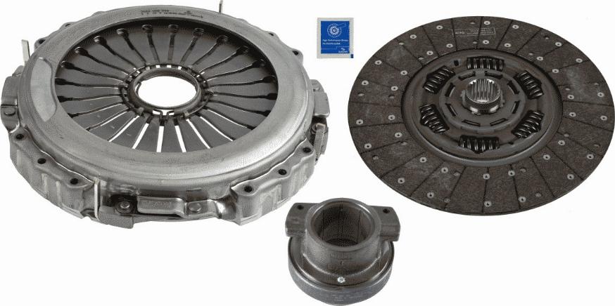 SACHS 3400 700 666 - Kit frizione autozon.pro