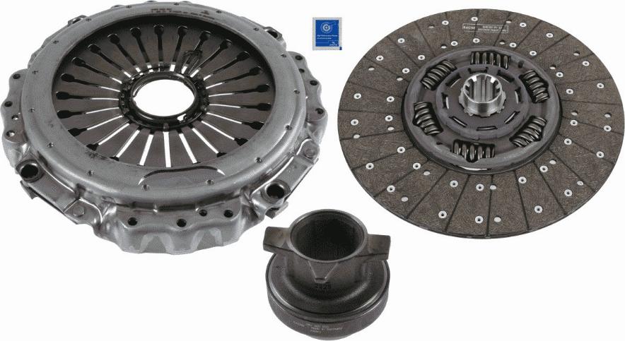 SACHS 3400 700 670 - Kit frizione autozon.pro