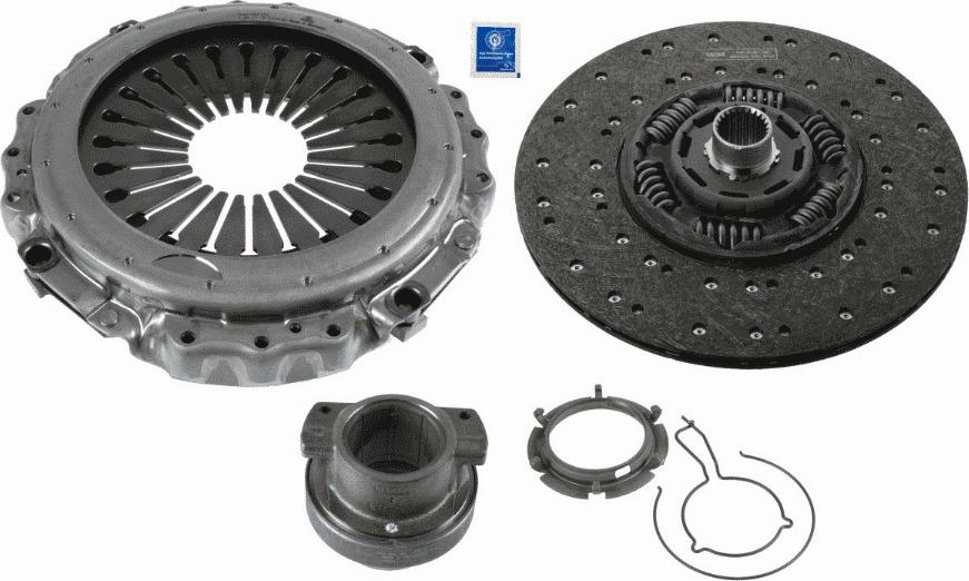 SACHS 3400 700 356 - Kit frizione autozon.pro