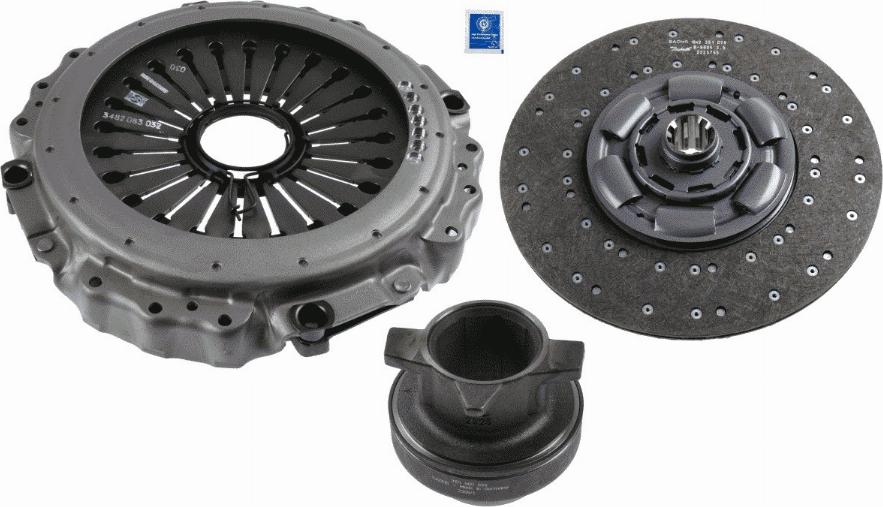 SACHS 3400 700 362 - Kit frizione autozon.pro