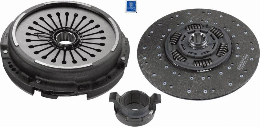 SACHS 3 400 700 327 - Kit frizione autozon.pro