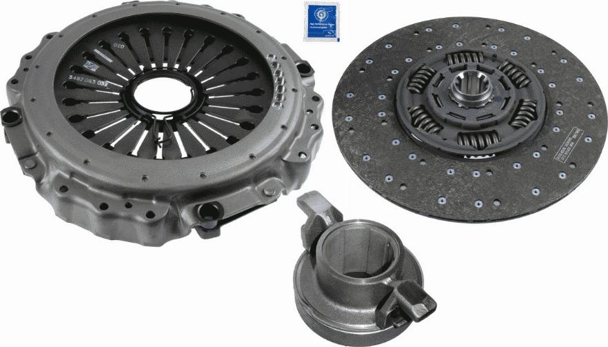 SACHS 3400 700 379 - Kit frizione autozon.pro