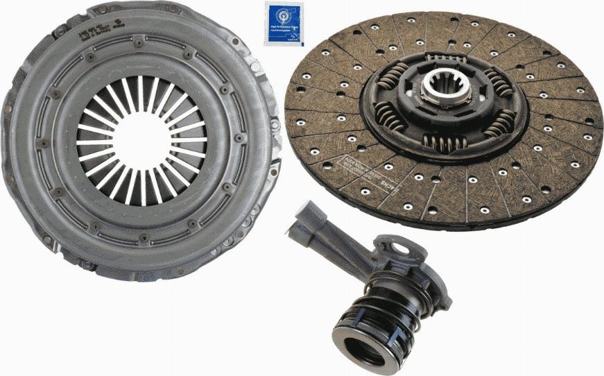 SACHS 3 400 710 002 - Kit frizione autozon.pro