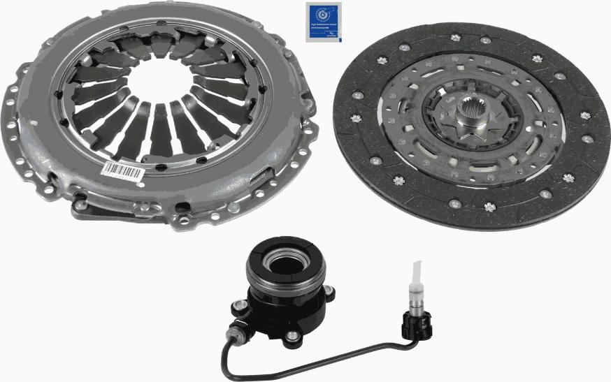 SACHS 3000 990 461 - Kit frizione autozon.pro