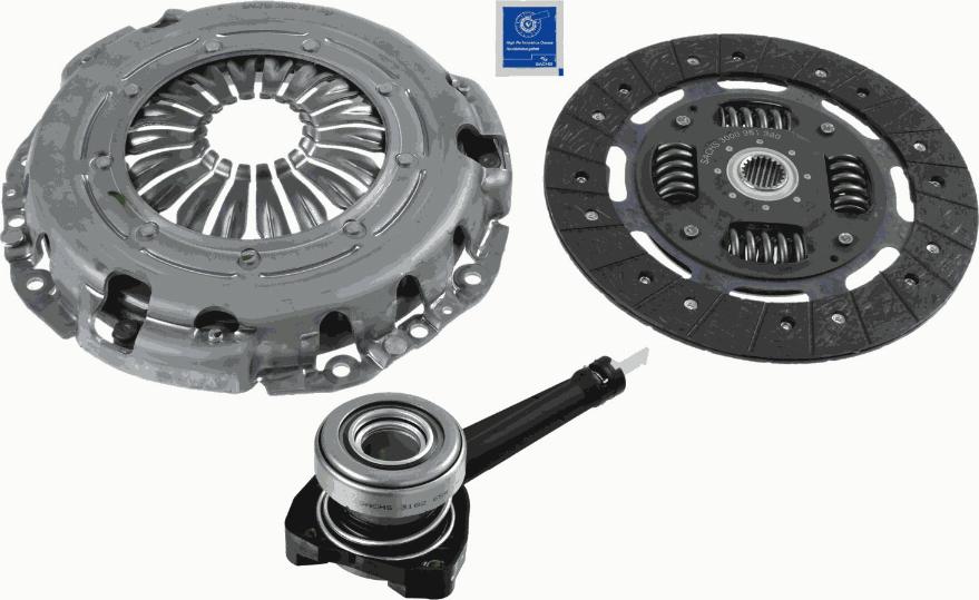 SACHS 3000 990 408 - Kit frizione autozon.pro