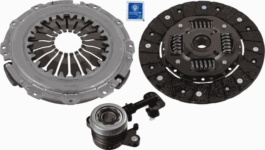 SACHS 3000 990 489 - Kit frizione autozon.pro