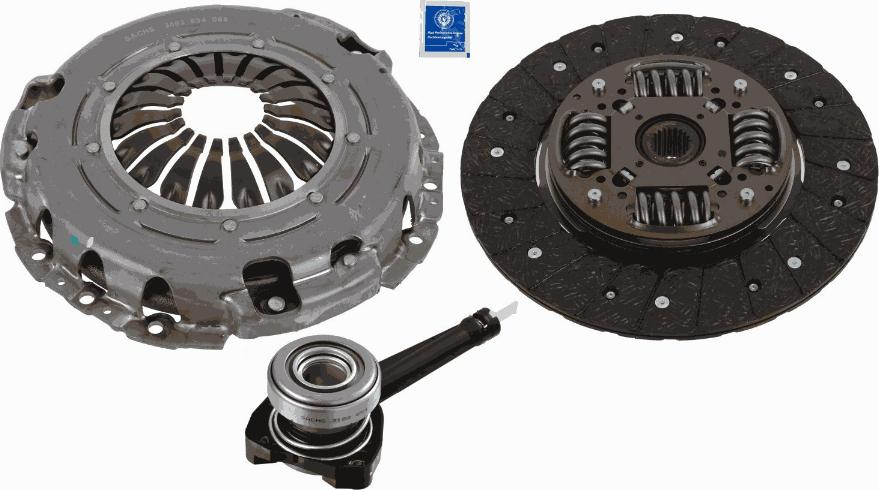 SACHS 3000 990 483 - Kit frizione autozon.pro