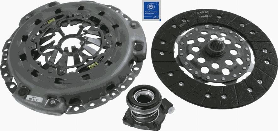 SACHS 3000 990 420 - Kit frizione autozon.pro