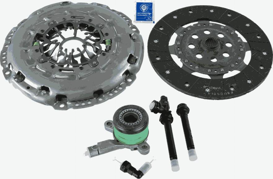 SACHS 3000 990 512 - Kit frizione autozon.pro