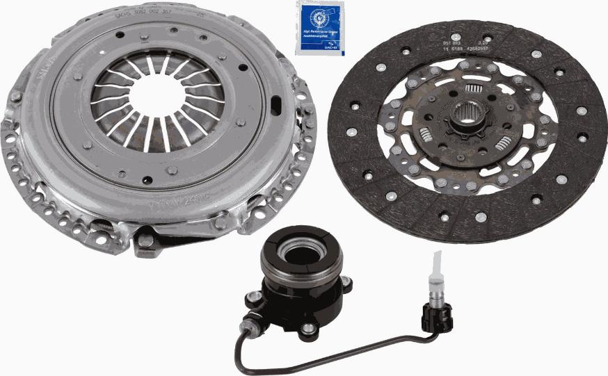 SACHS 3000 990 533 - Kit frizione autozon.pro