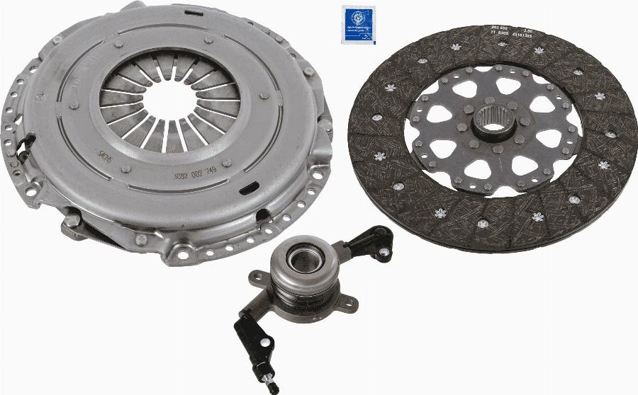 SACHS 3000 990 601 - Kit frizione autozon.pro