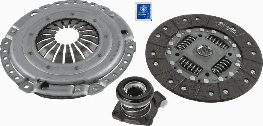 SACHS 3000 990 059 - Kit frizione autozon.pro