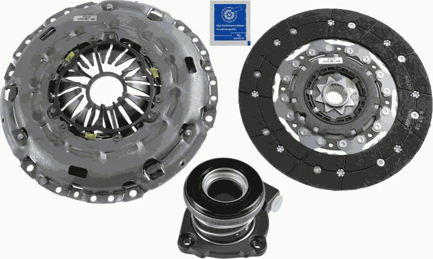 SACHS 3000 990 163 - Kit frizione autozon.pro