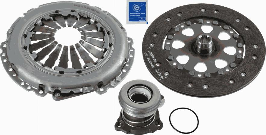 SACHS 3000 990 132 - Kit frizione autozon.pro