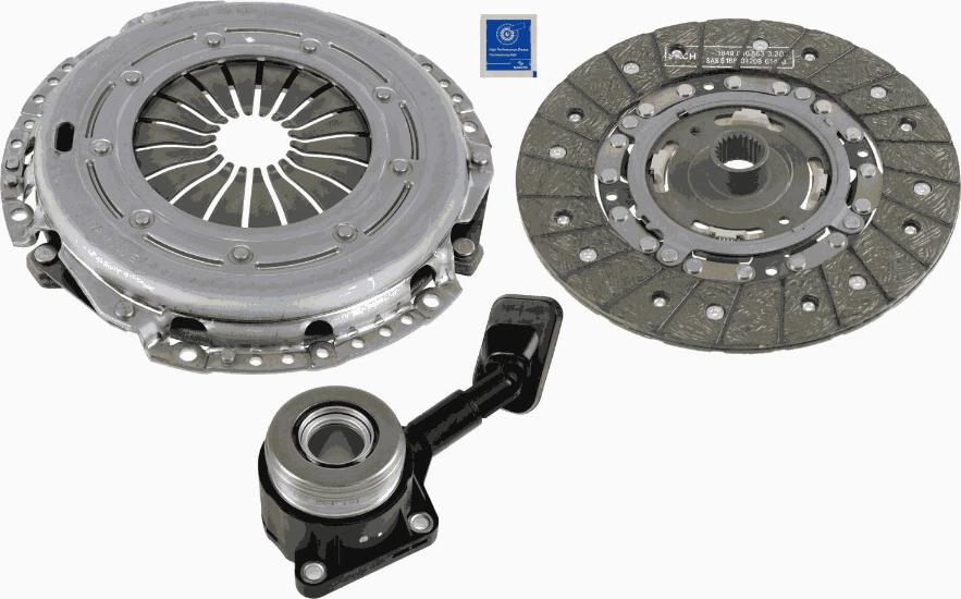 SACHS 3000 990 392 - Kit frizione autozon.pro