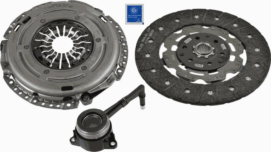 SACHS 3000 990 340 - Kit frizione autozon.pro