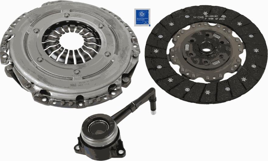 SACHS 3000 990 350 - Kit frizione autozon.pro